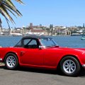VicLewis1964TR4NewcastleHarbourNSWAustralia.